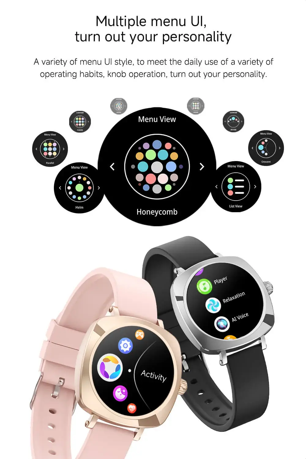 Valdus VL40 Pro Ultra-Slim AMOLED Ladies Smart Watch