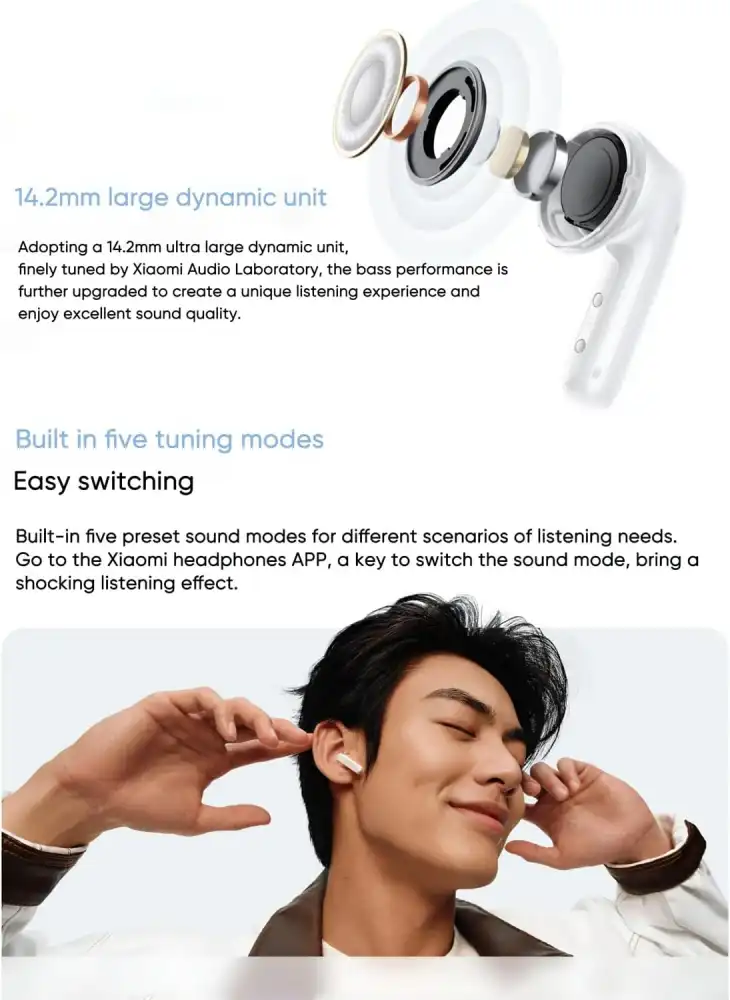 Xiaomi Redmi Buds 6 Active TWS Bluetooth Earphones