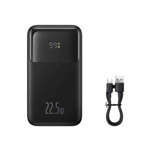 Baseus Comet 22.5W 10,000mAh Dual Cable Power Bank with Digital Display