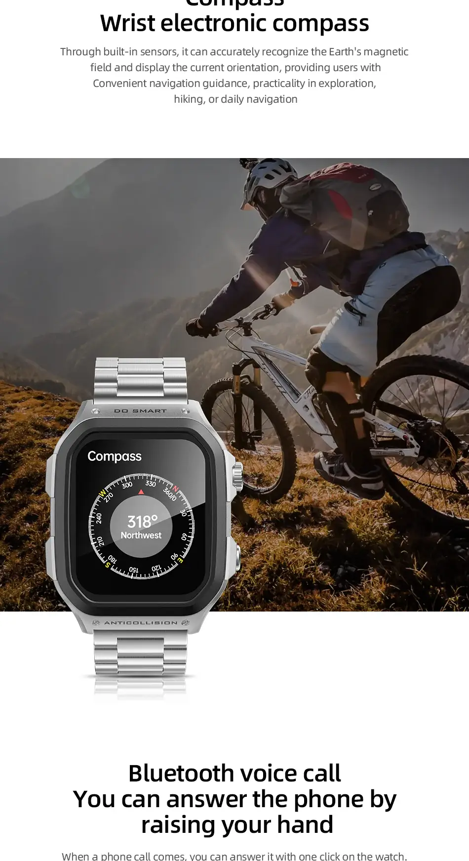 Awei H53 GPS Sports Smartwatch