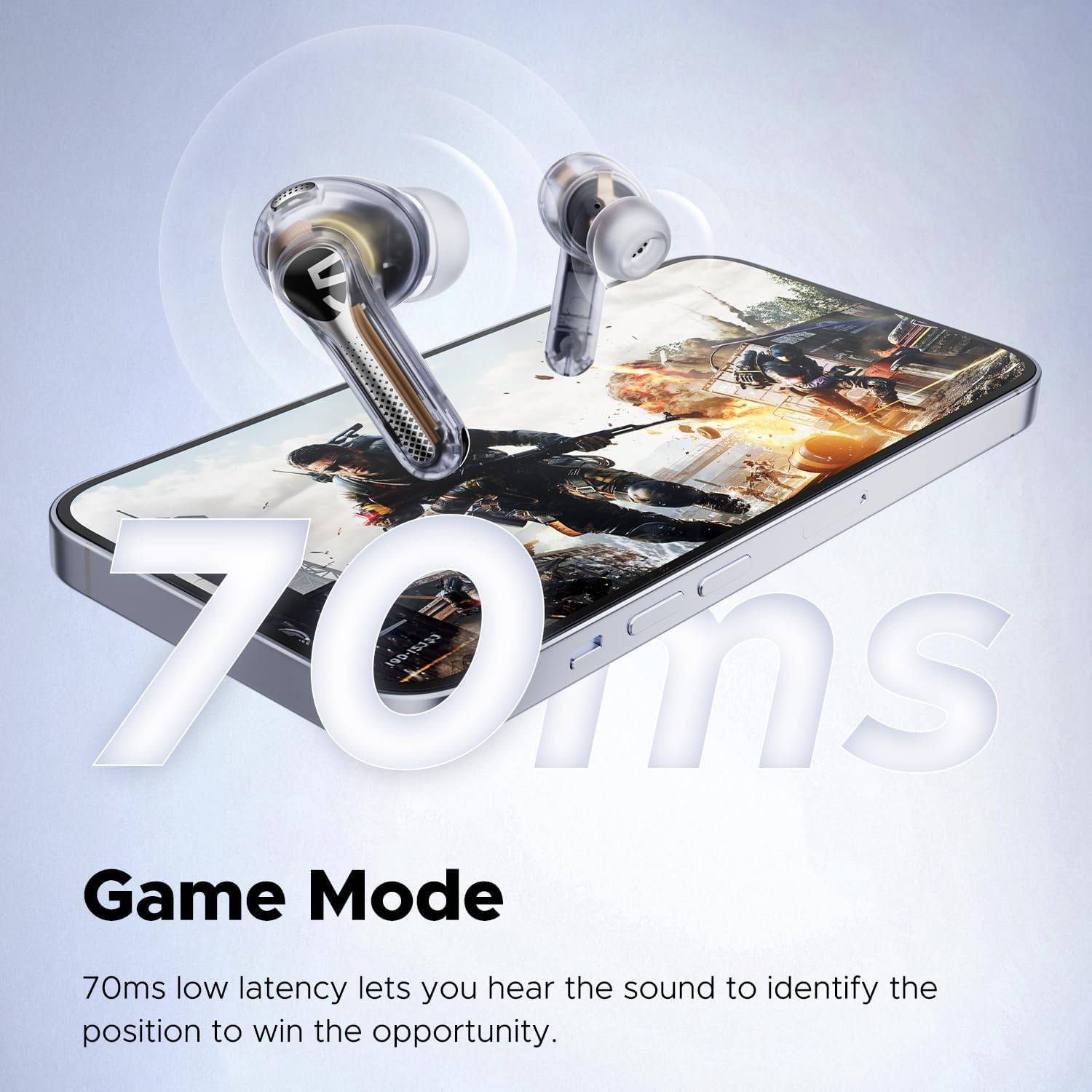 SoundPEATS Capsule 3 Pro Transparent Edition TWS Earbuds