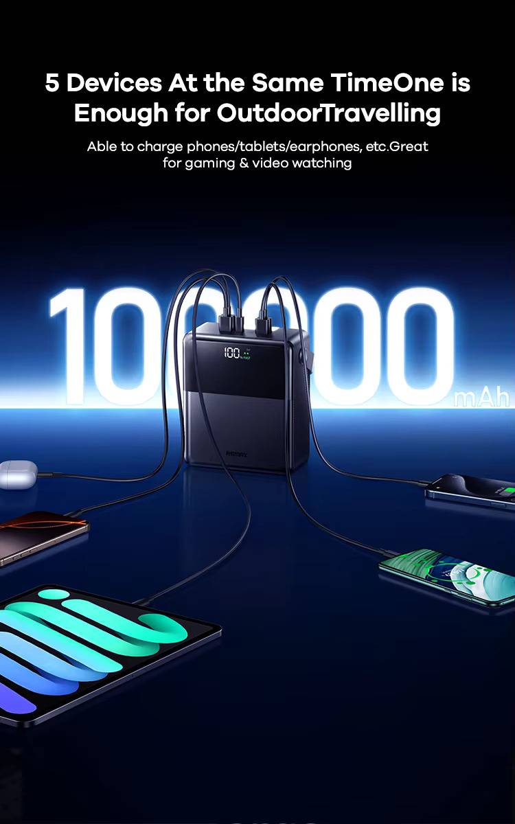 Remax FP-1 Ultra-High Capacity 100,000mAh Power Bank