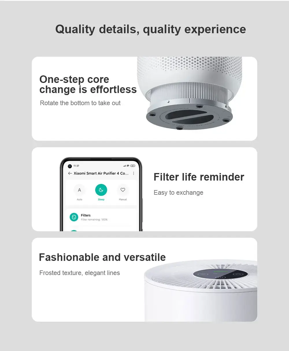 Xiaomi Smart Air Purifier 4 Compact