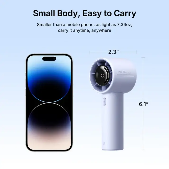 JisuLife Life10S Portable Handheld Rechargeable Fan