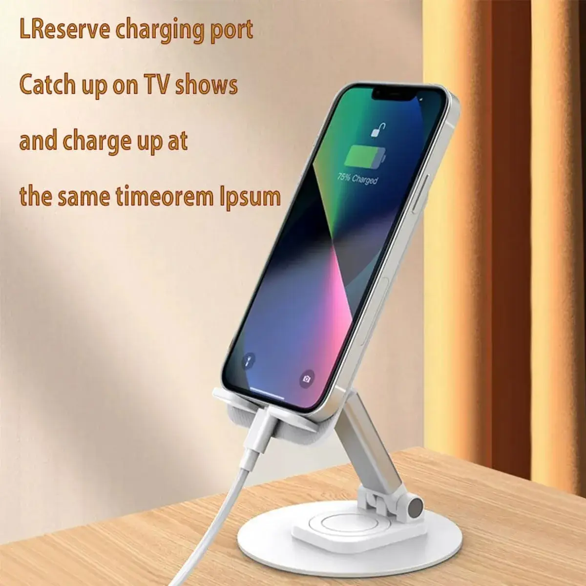 Jmary MK-59 Adjustable Desktop Mobile Phone Holder Stand