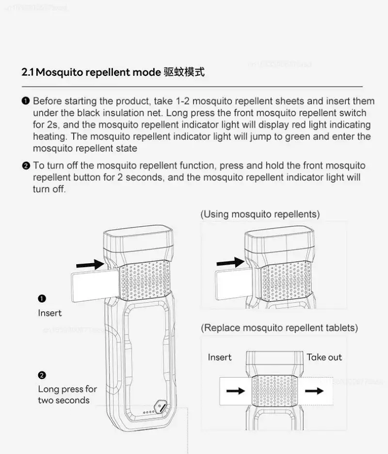 Xiaomi Aisolove P6 Outdoor LED Mosquito Repellent Lamp