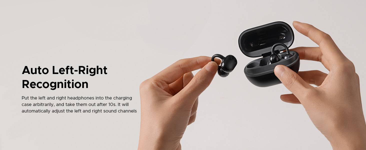 SoundPEATS POP Clip Wireless Open-Ear True Wireless Earbuds