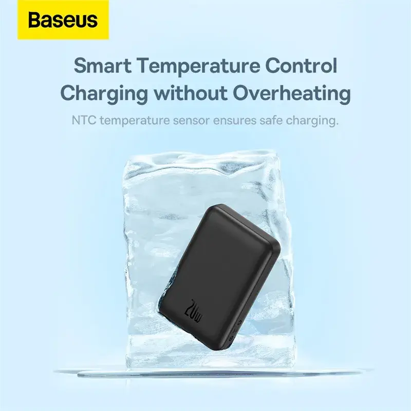 Baseus PPCXM10 10000mAh 20W Magnetic Mini Wireless Fast Charging Power Bank