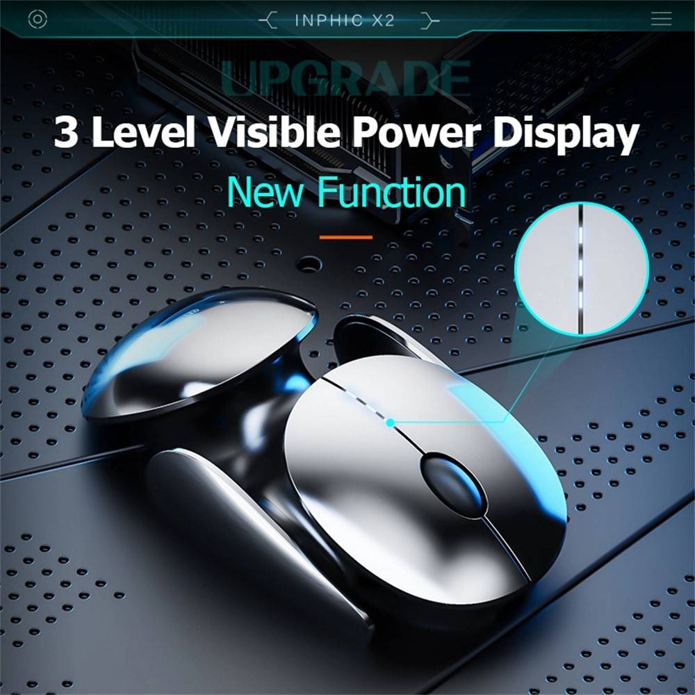 Inphic X2 Tri-Mode Bluetooth Wireless Mouse