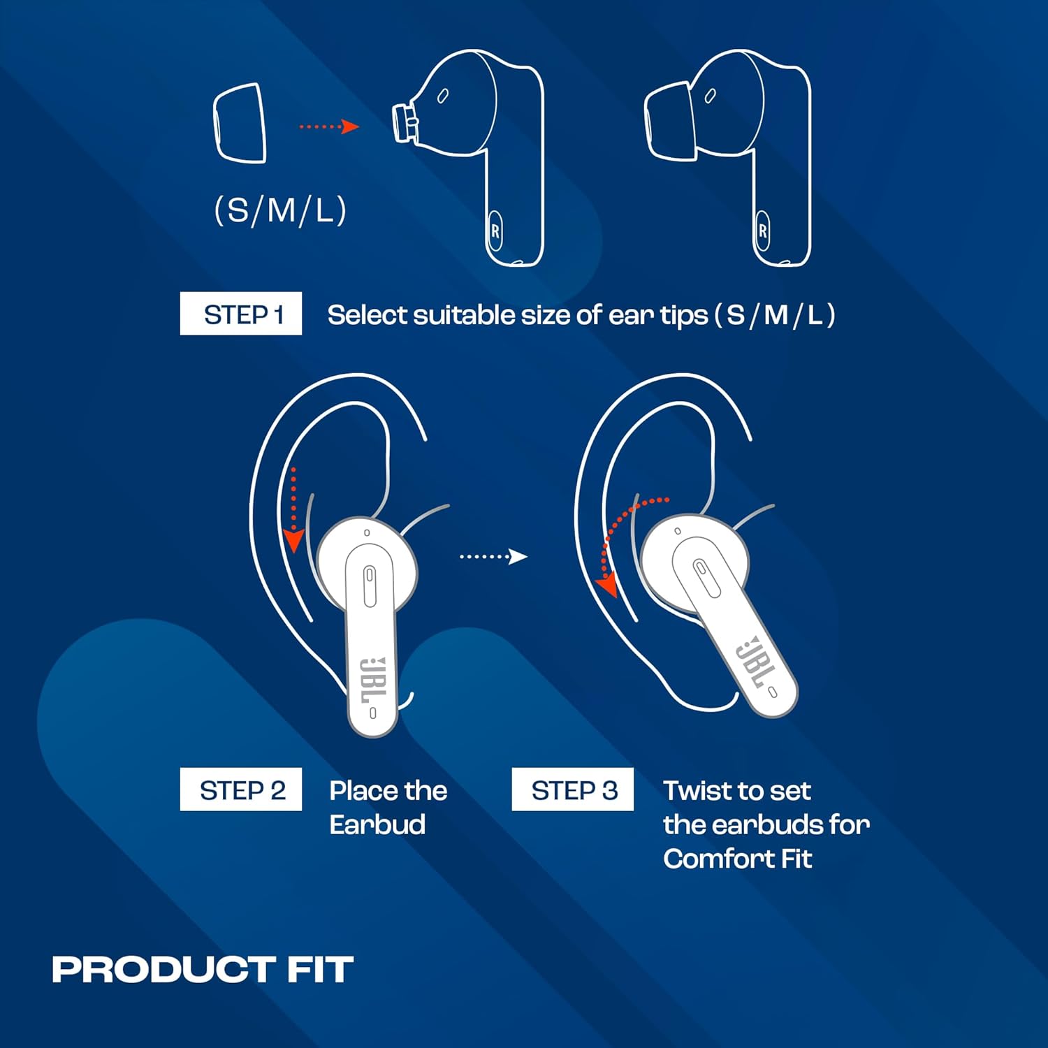 JBL Tune 235NC True Wireless In-Ear Earbuds with Active Noise Cancelling (ANC)