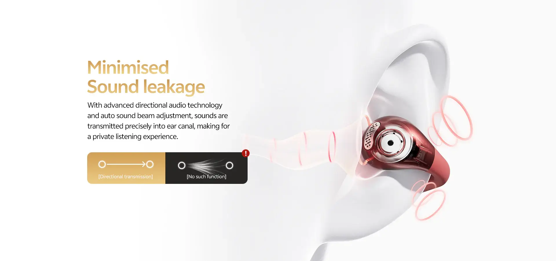 QCY Crossky C30S Open-Ear Headphones