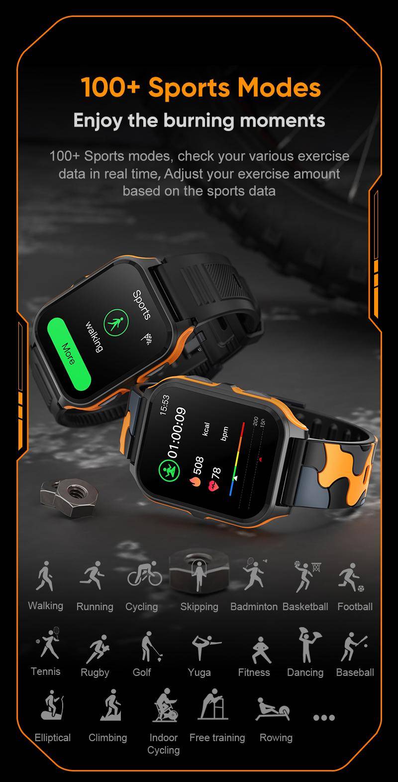 YES Bolt Pro Smartwatch