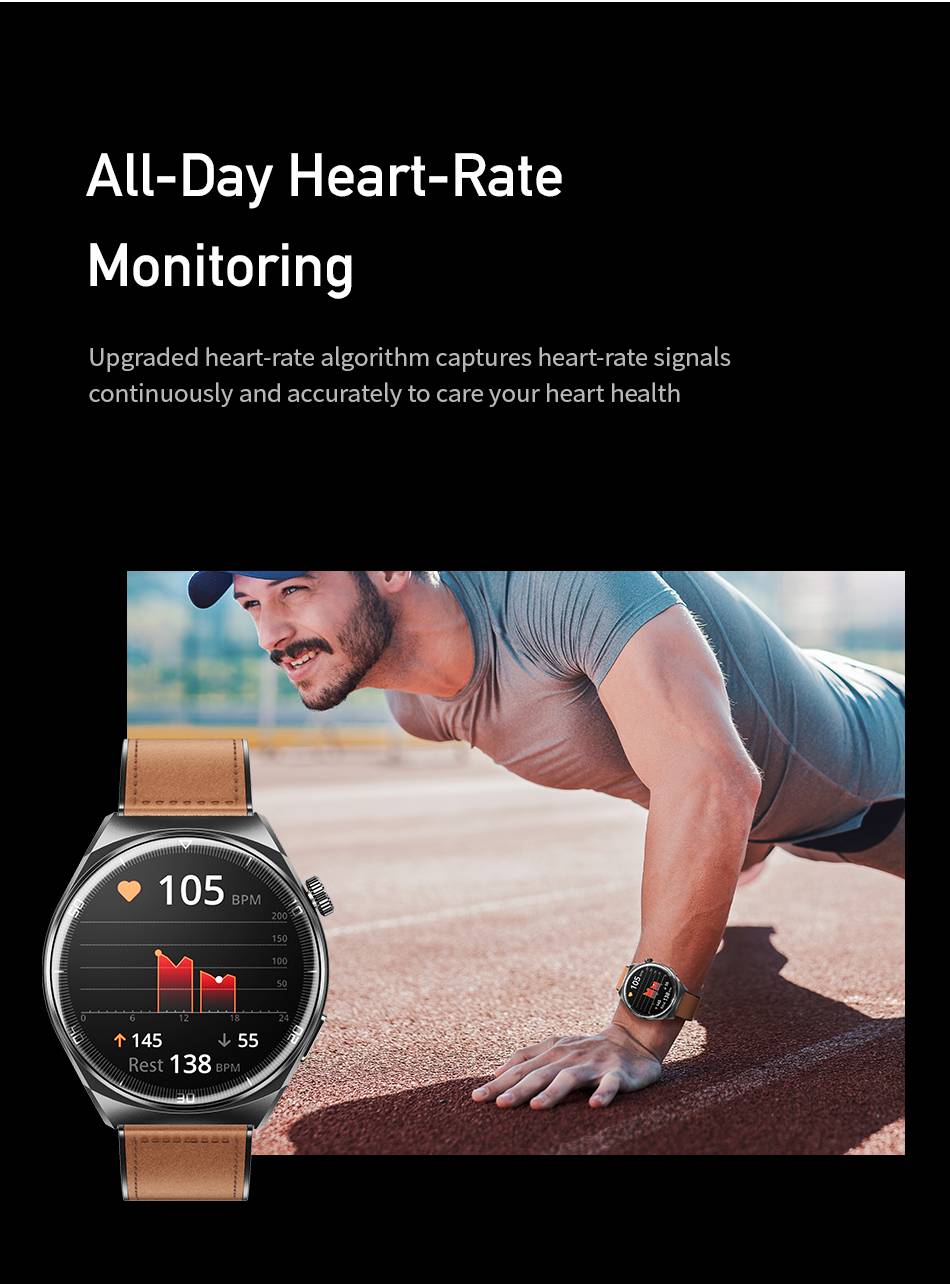 AWEI H27 Smartwatch with Heart Rate Monitoring