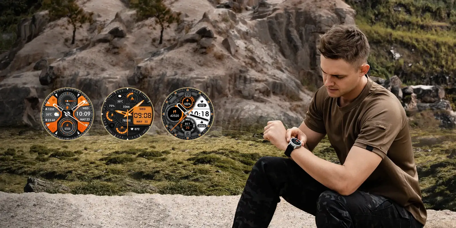 KOSPET TANK T3 ULTRA Rugged Smartwatch with Dual-GPS New Release