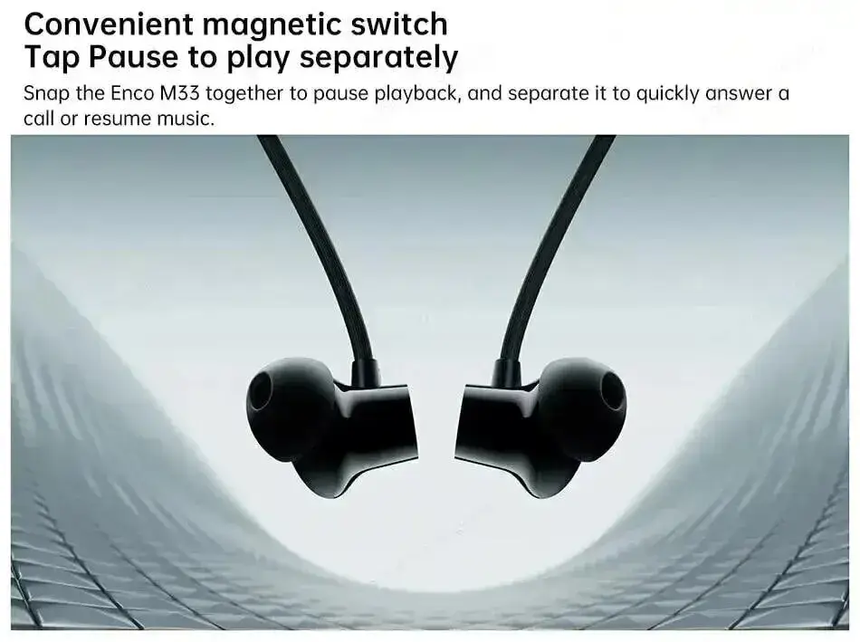 OPPO Enco M33 45dB ANC Neckband Earphones