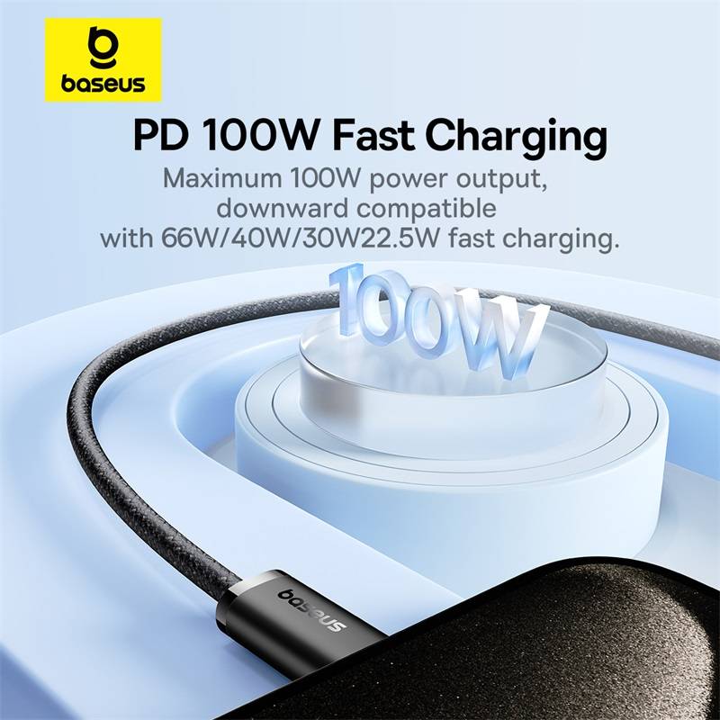 Baseus Dynamic 3 Series 100W Fast Charging Cable USB-C to USB-C 2m