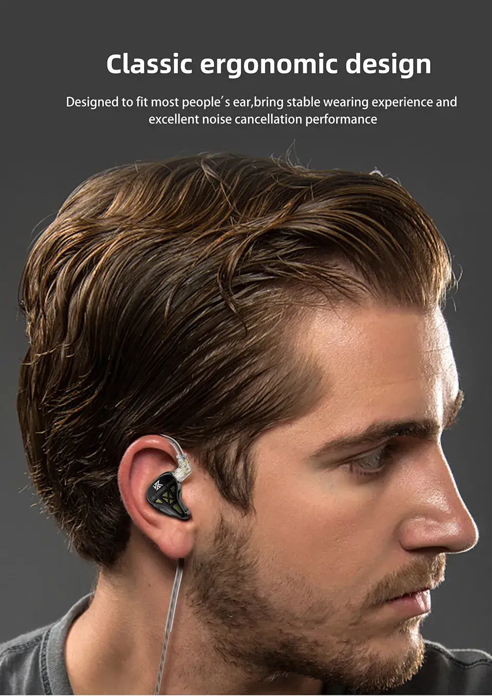 KZ DQS New Generation Legendary Dynamic Driver In-Ear Monitors (IEM)