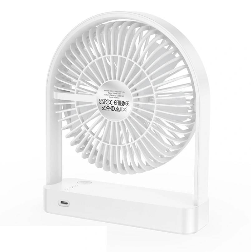 Hoco HX65 Ultra-Thin Portable Table Fan with Adjustable Speed Control Hoco HX65 Ultra-Thin Portable Table Fan with Adjustable Speed Control