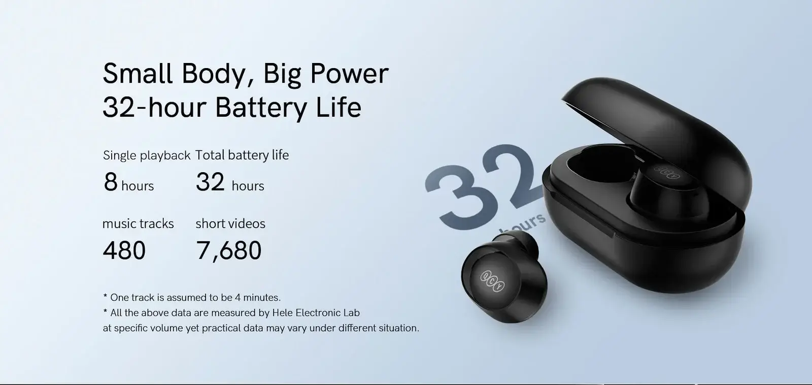 QCY Arc Buds Lite T27 True Wireless Earbuds