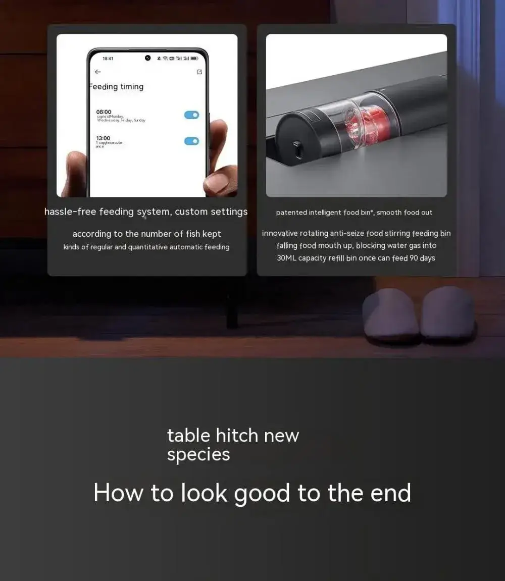 Xiaomi Mijia MYG100 Smart Fish Tank Mobile App Controlled Aquarium with Mijia App Support