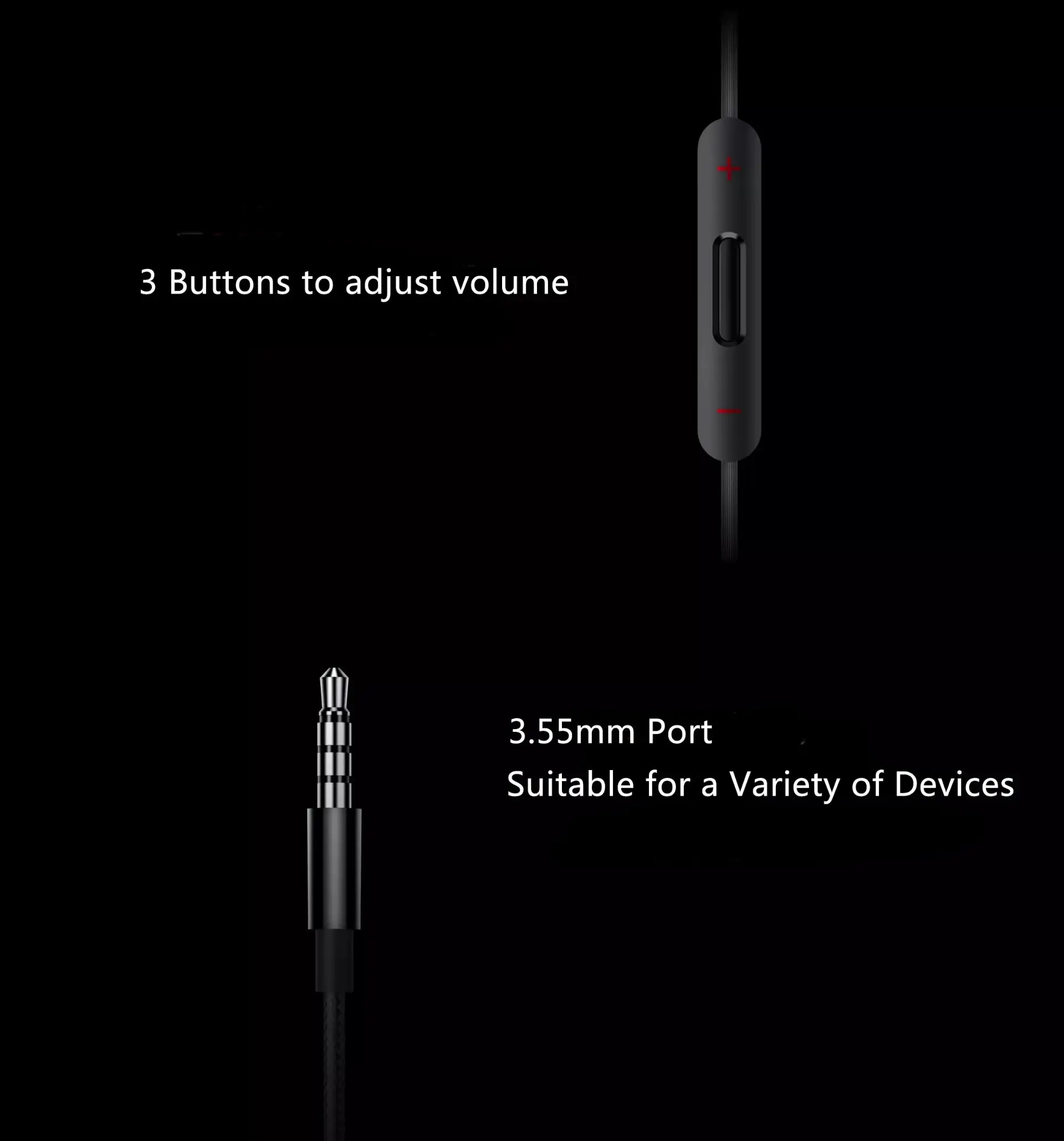 OnePlus Bullets 3 Wired In-Ear Earphones with High-Quality Sound