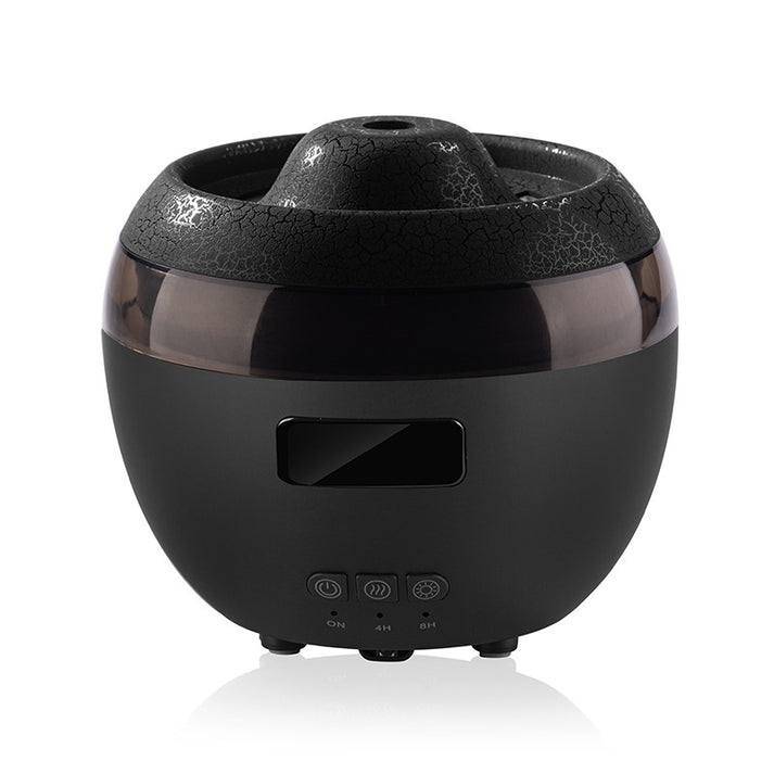 V37 Clock Humidifier with Colorful LED Light Multifunctional Air Humidifier & Digital Clock for Bedroom or Office