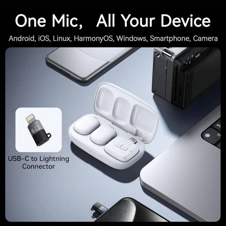 Ulanzi A30 Wireless Lavalier Tiny Mic Microphone