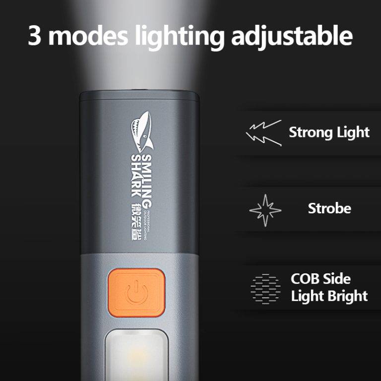 Smiling Shark SD1023 High-Powered LED Torch Light