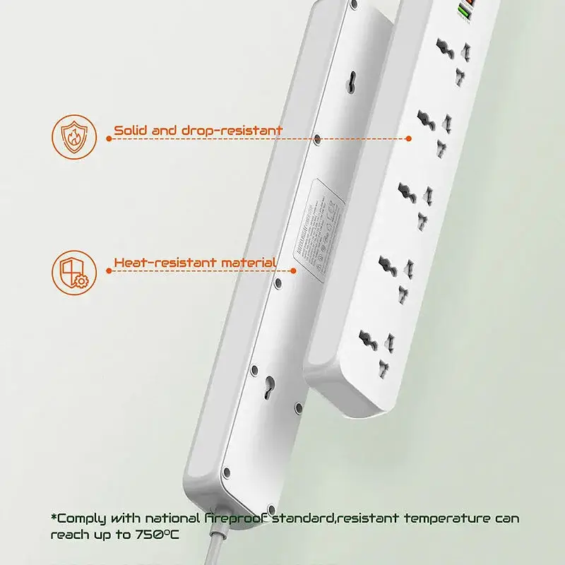 LDNIO SC5319 Your 2500W Powerhouse  Universal Socket Extender for All Your Devices