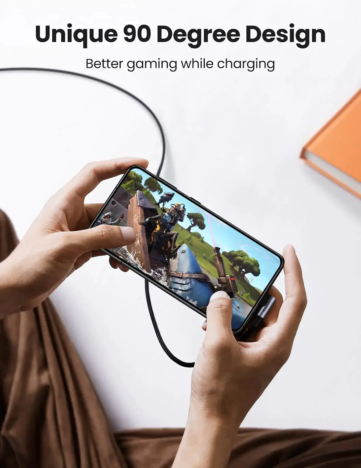 UGREEN US334 USB-C to USB-C Cable 100W 5A Fast Charging 2M
