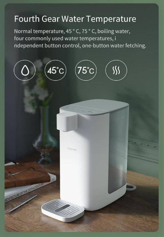 Xiaomi Scishare S2301 Instant Hot Water Dispenser 3.0L Capacity Rapid Heating