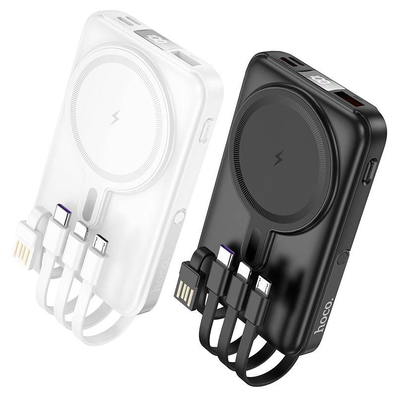 Hoco J135 Rico 10000mAh Power Bank with 22.5W Fast Wireless Charging