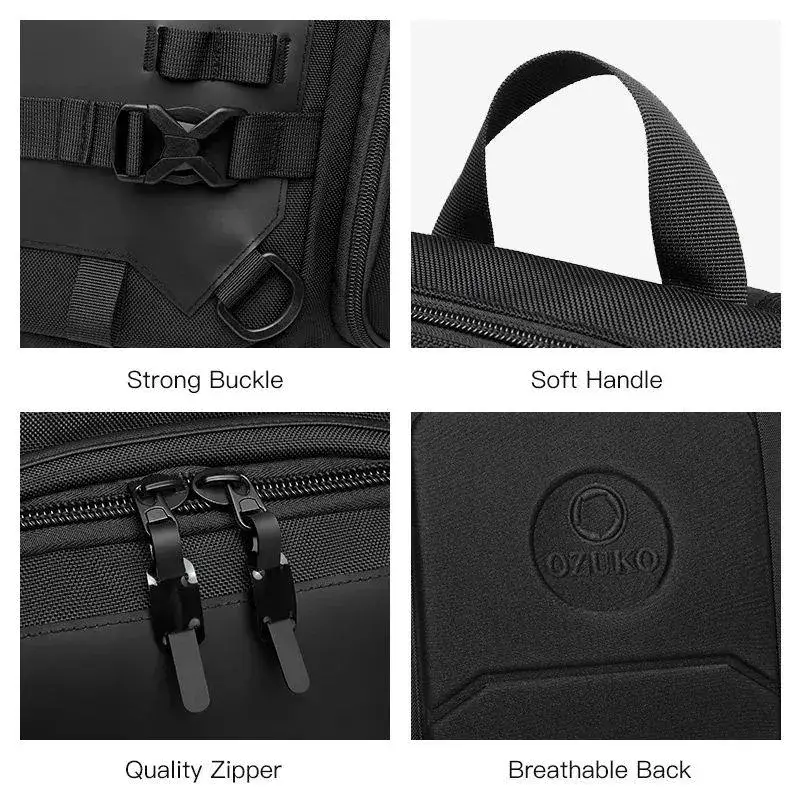 Ozuko 9587 Computer & Laptop Multifunction Travel Backpack