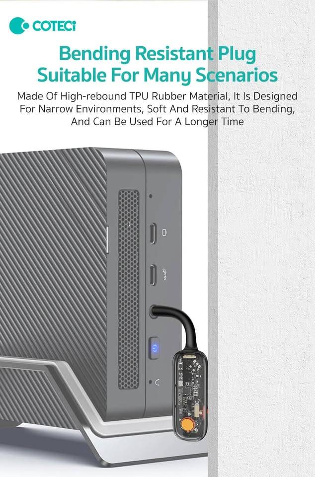 COTECi MS-012 Aviation Bluetooth Audio Transmitter & Receiver 3.5mm Converter