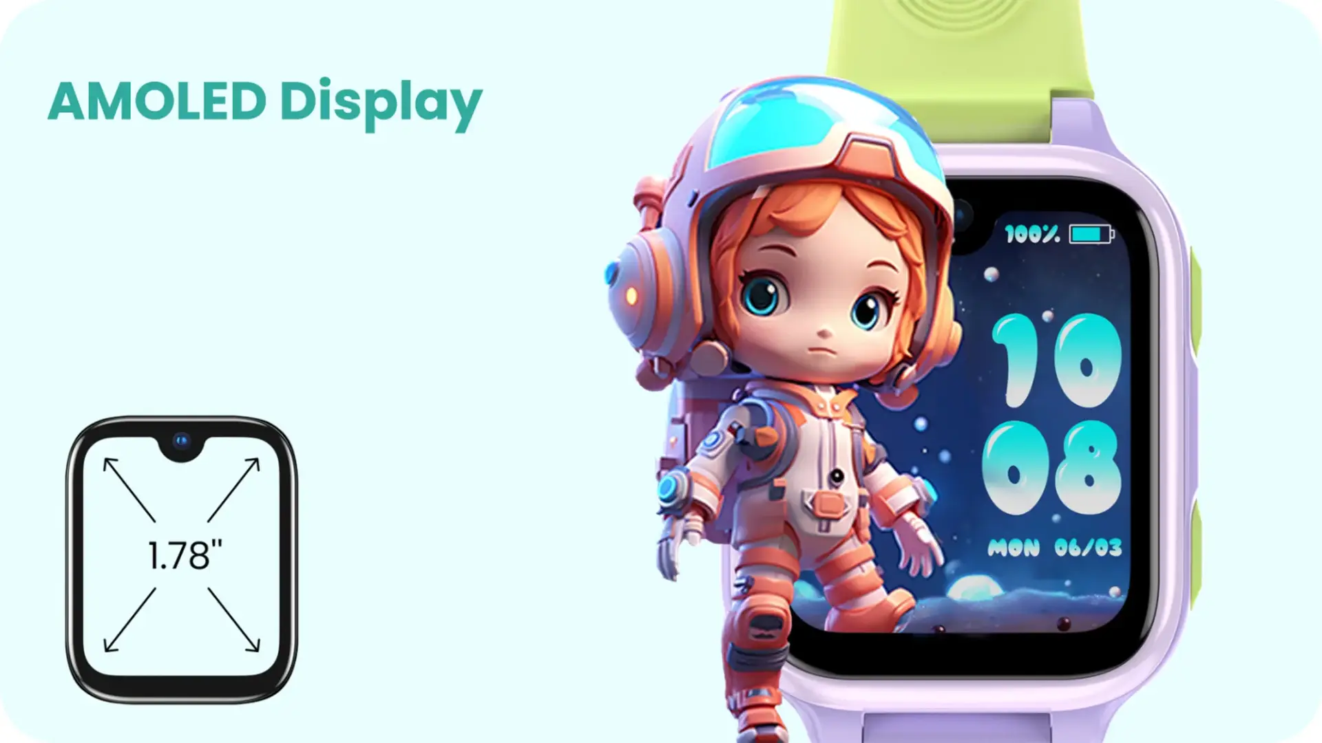 LAGENIO K9 AI 4G Kids Smartwatch