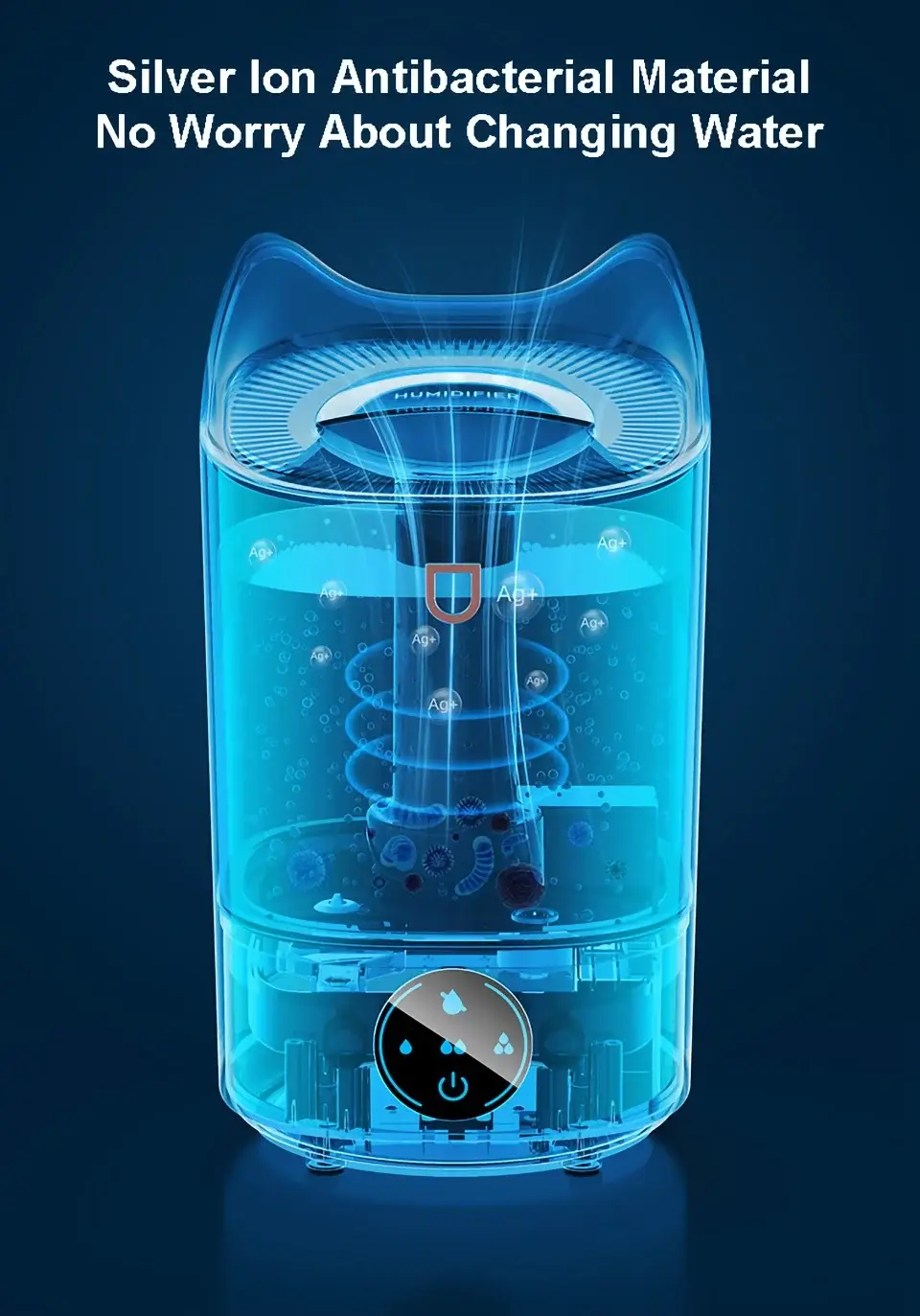 K6 USB Rechargeable 4L Air Humidifier