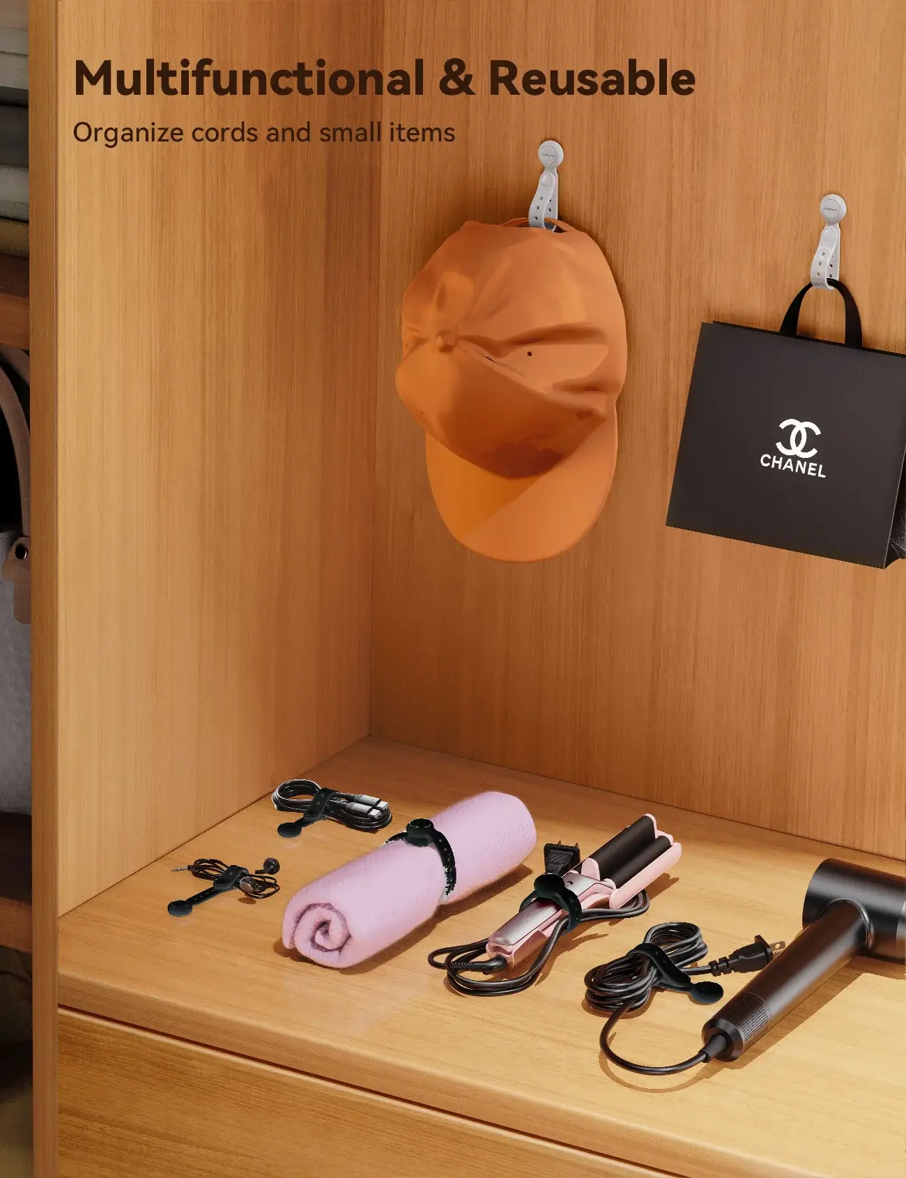 Joyroom JR-ZS422 Magnetic Silicone Cable Organizer Strap