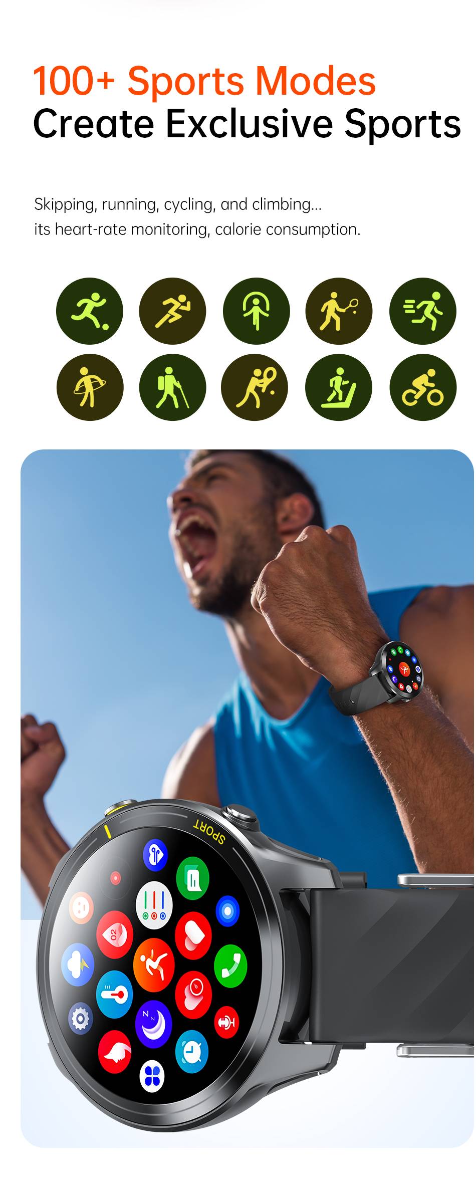 AWEI H36 Smartwatch with Advanced Health and Fitness Tracking