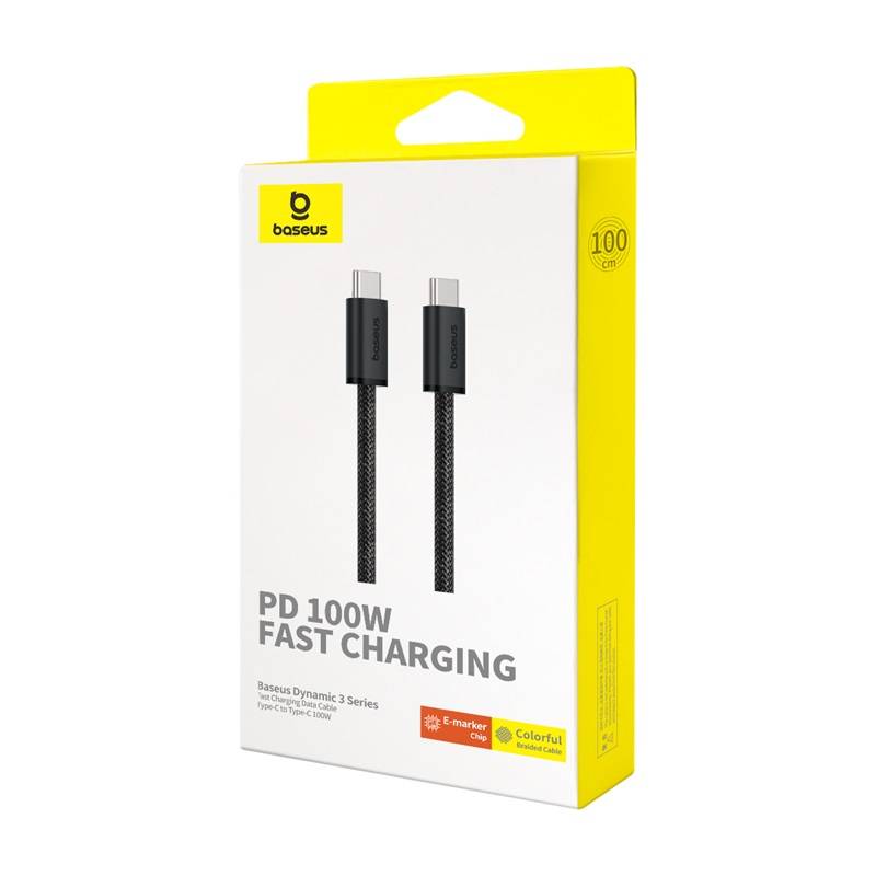 Baseus Dynamic 3 Series 100W Fast Charging Cable USB-C to USB-C 2m