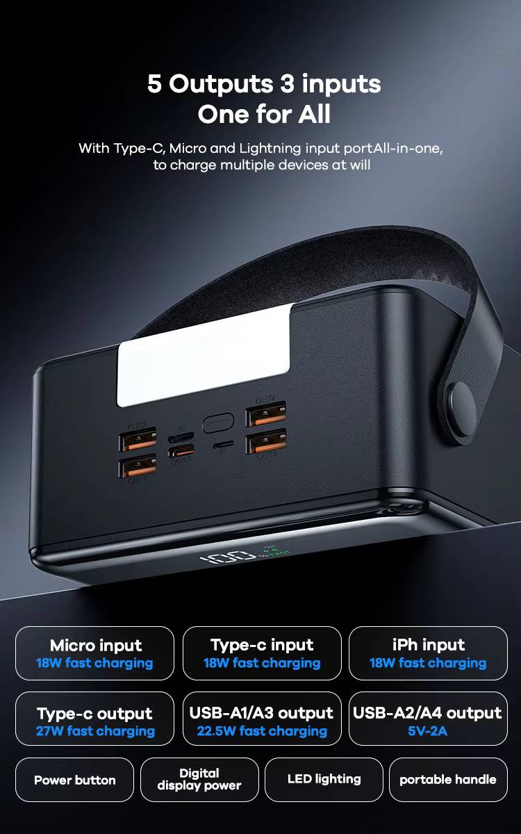 Remax FP-1 Ultra-High Capacity 100,000mAh Power Bank