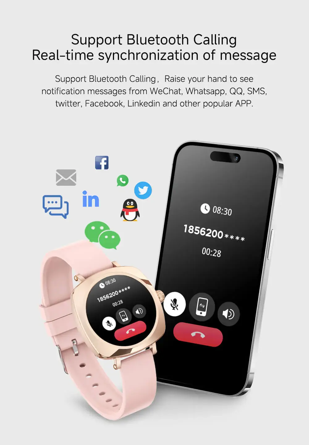 Valdus VL40 Pro Ultra-Slim AMOLED Ladies Smart Watch