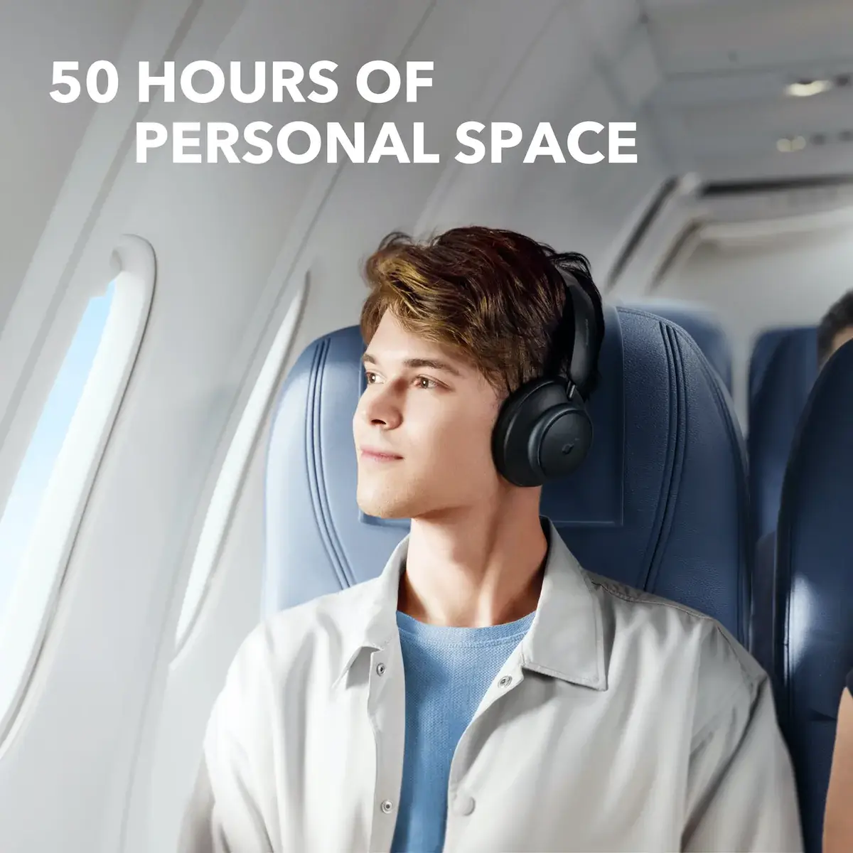 Anker Soundcore Space Q45 Over-Ear Wireless Headphones with LDAC & Hybrid ANC