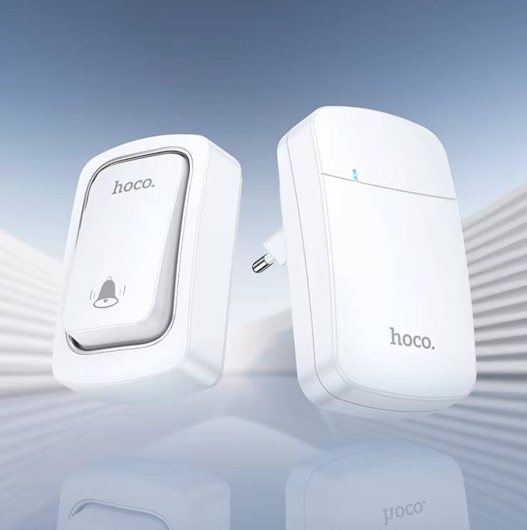 Hoco HI26 Self-Powered Wireless Doorbell EU Plug