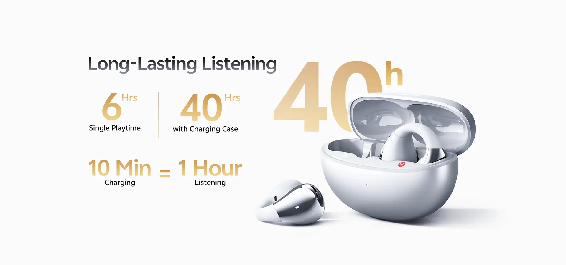 QCY Crossky C30S Open-Ear Headphones