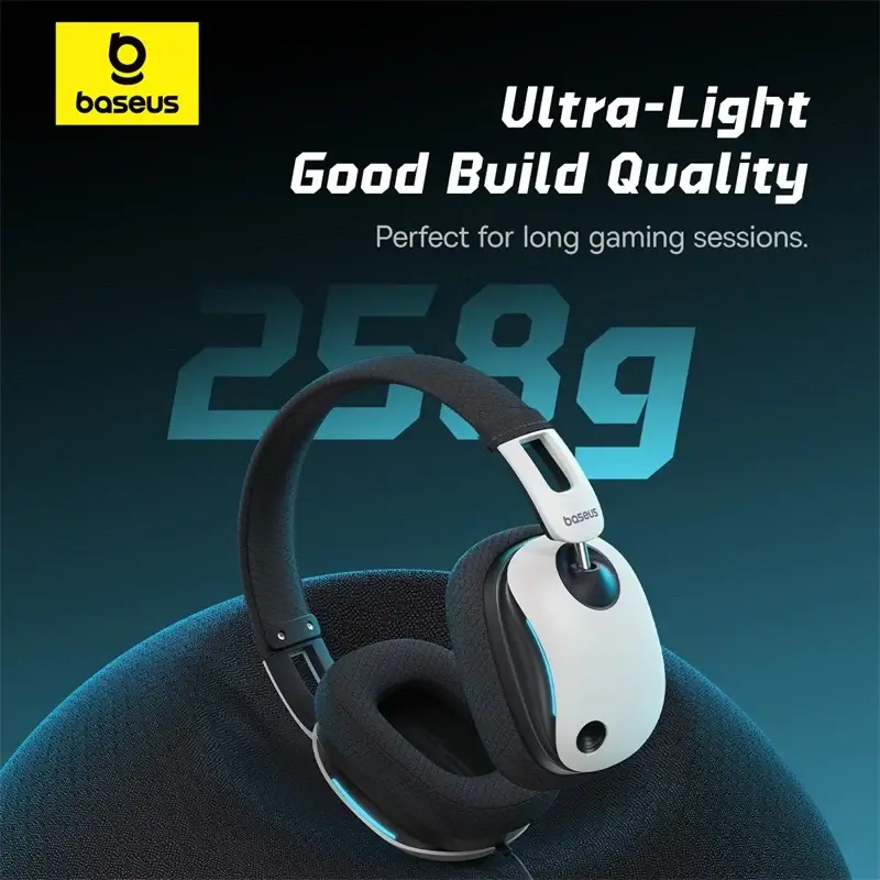 Baseus GoPlay 1 Max Wired Gaming Headphones with 3.5mm Audio Jack