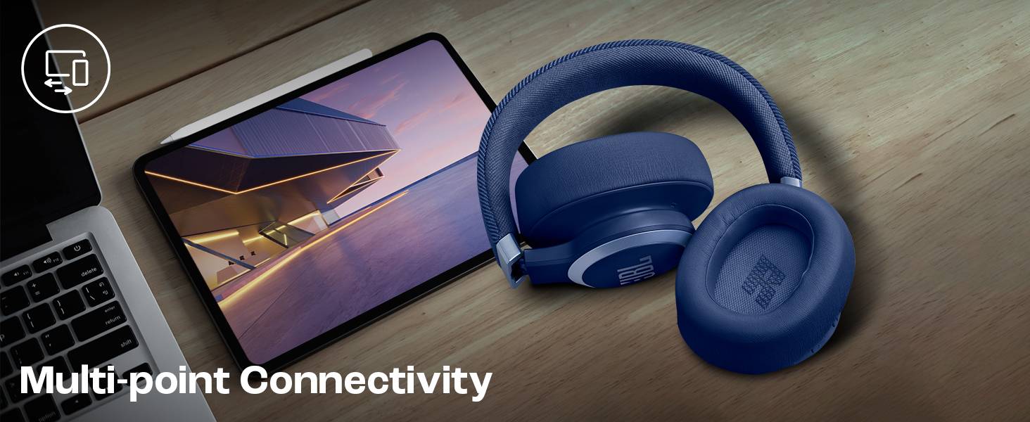 JBL Live 770NC True Adaptive Noise-Cancelling Headphones