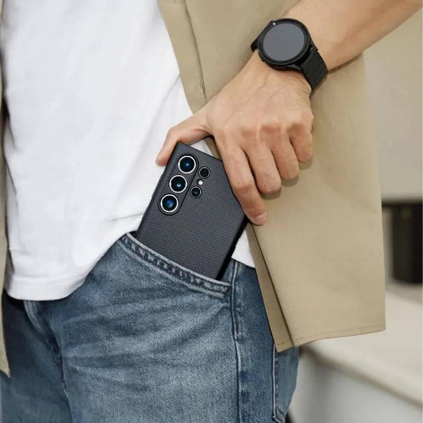 PITAKA PinButtons 1500D MagEZ Case Pro 4 for Samsung Galaxy S24 Ultra