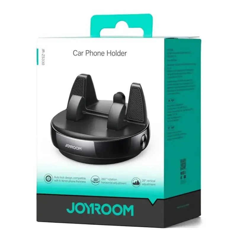 JOYROOM JR-ZS330 Car Phone Holder Adhesive Dashboard Mount & Universal Phone Stand