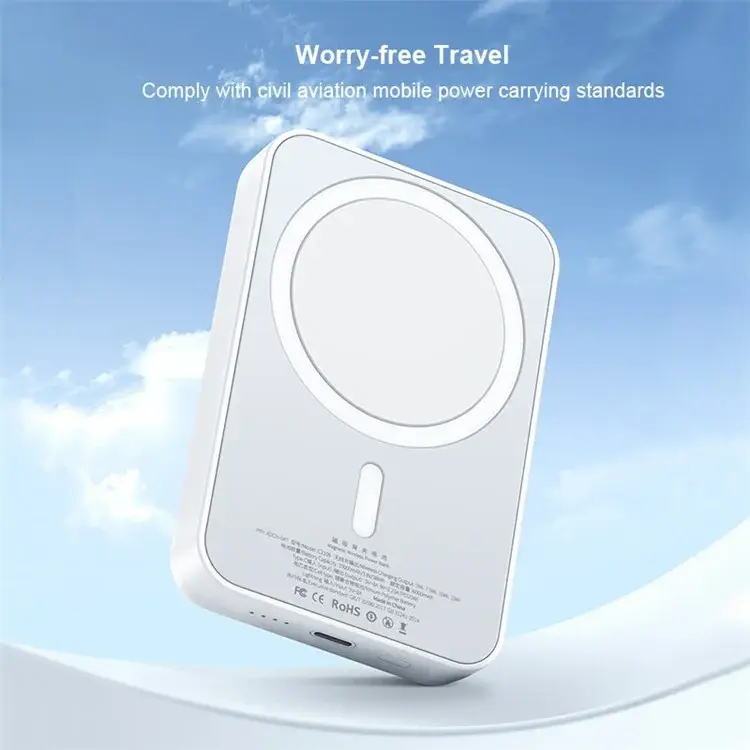 XUNDD XDCH-047 10000mAh Magnetic Wireless Power Bank 20W Fast Charging