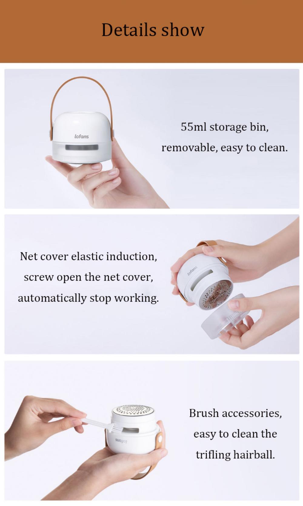 Xiaomi Mijia Lofans CS622 Hairball Removal Shaving Machine